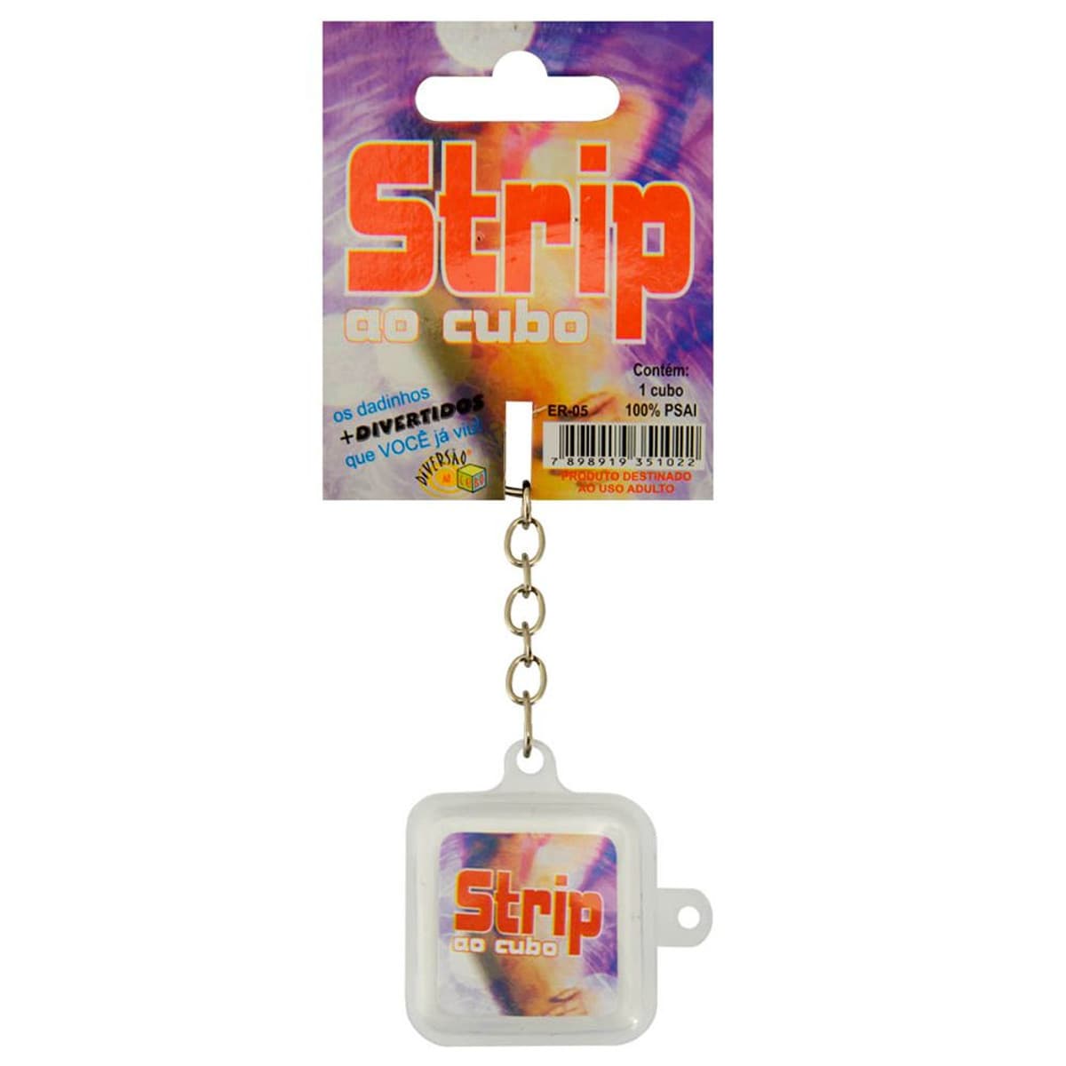 Dado Strip Tease Unissex - detalhe