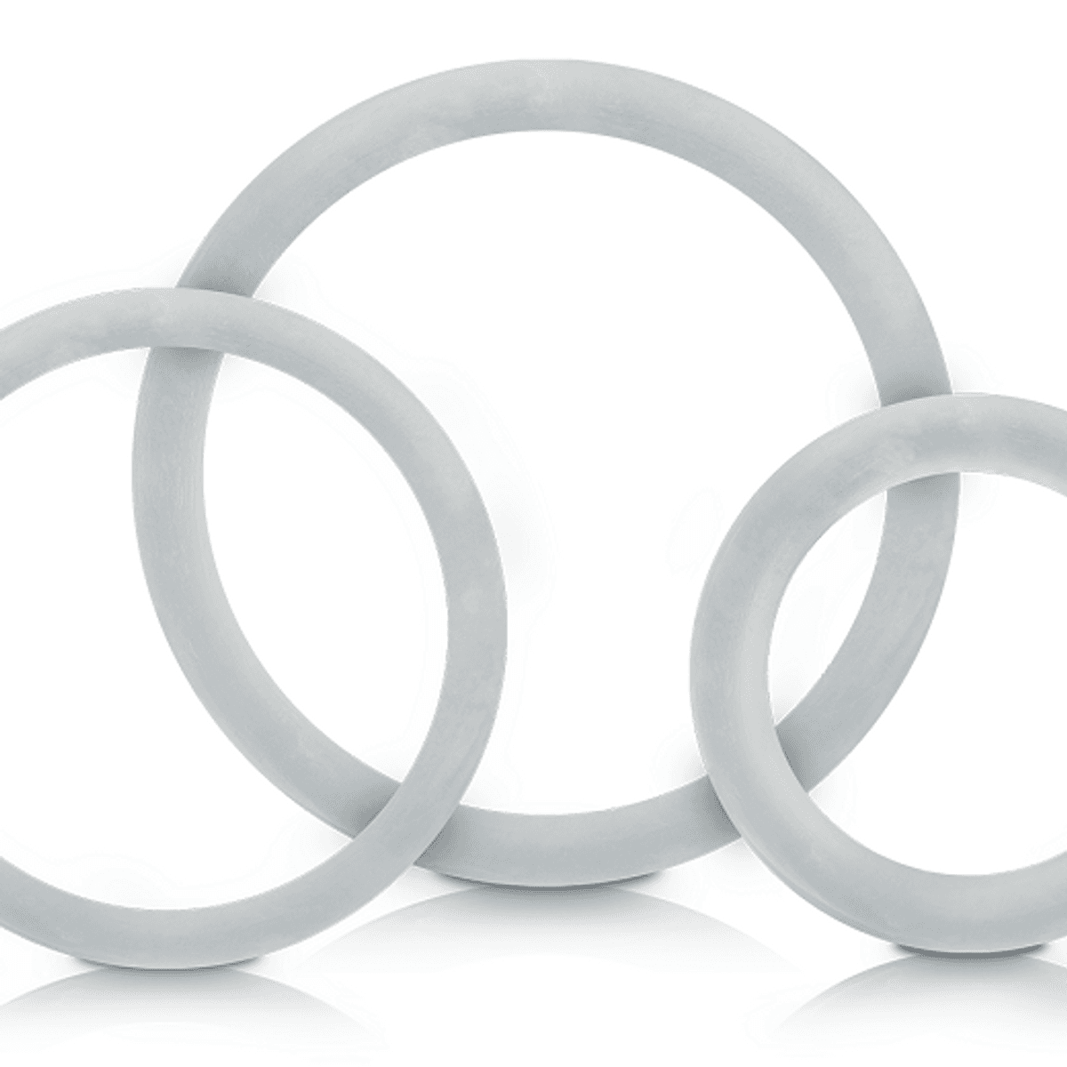 Conjunto de Anel Retardador P/M/G - Incolor