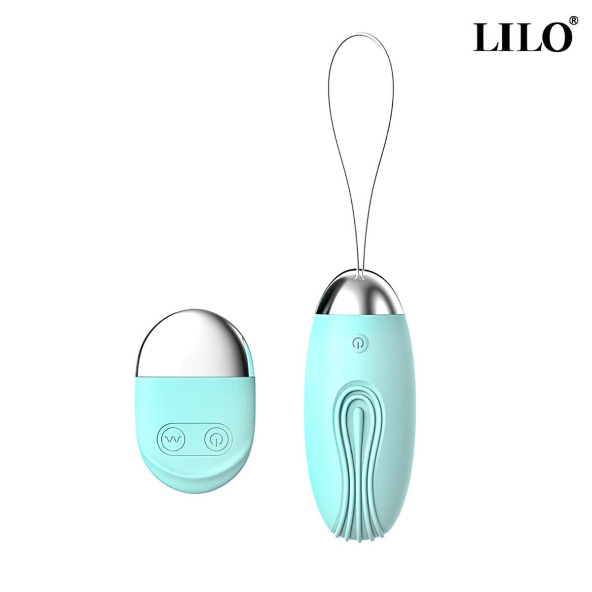 Bullet revestido com 10 modos de vibração controladoras por um controle sem fio - detalhe