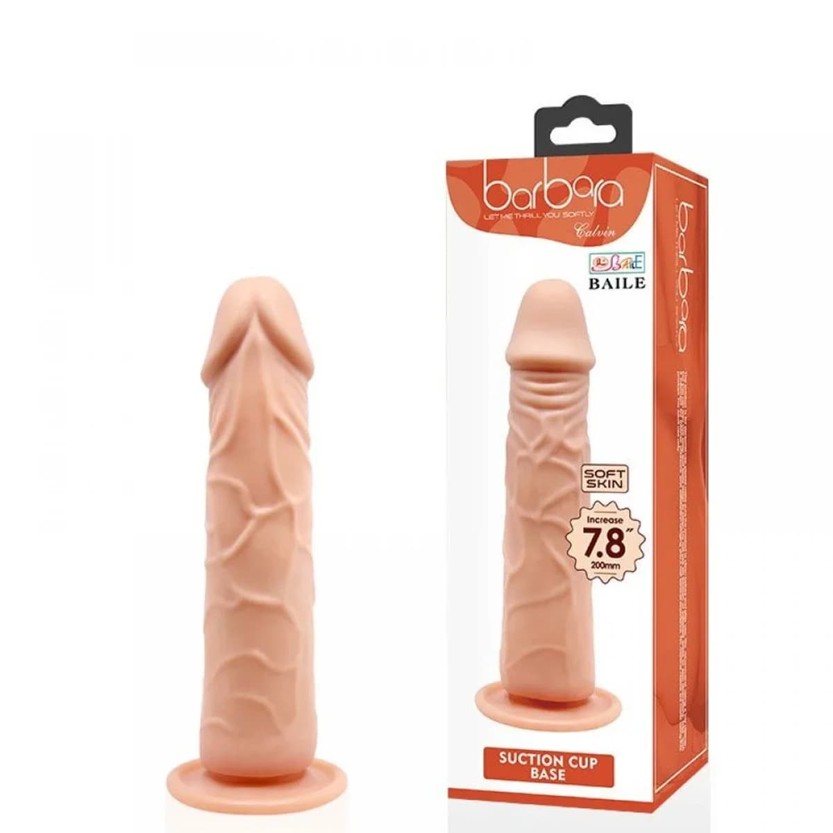 Prótese REALISTICO BARBARA CUP COM VENTOSA VEIAS E GLANDE - Compre no atacado na