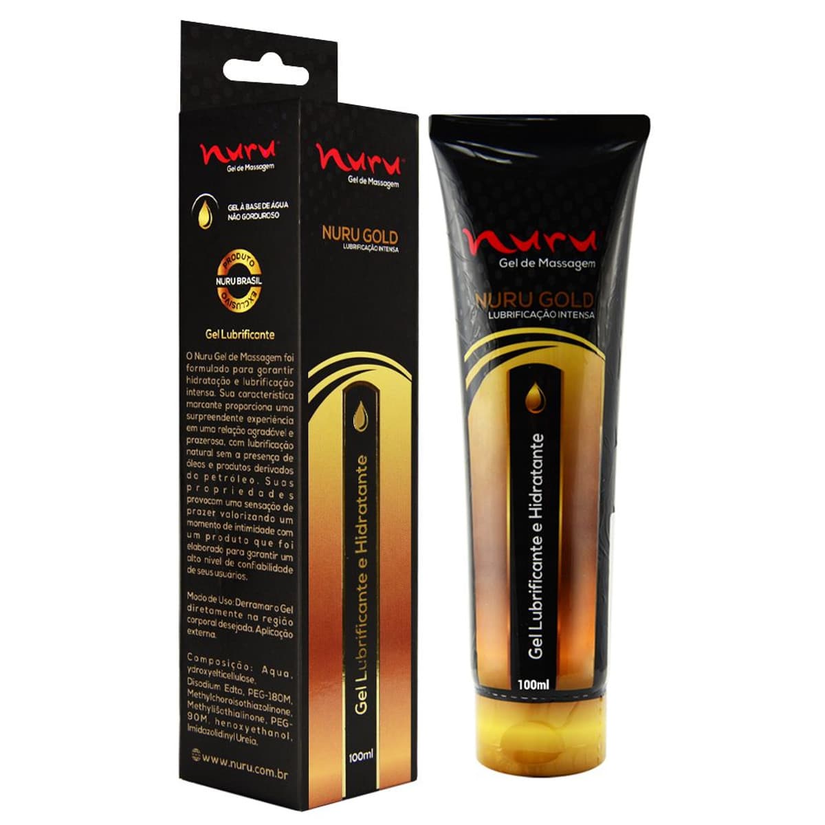Nuru Gold Gel Lubrificante