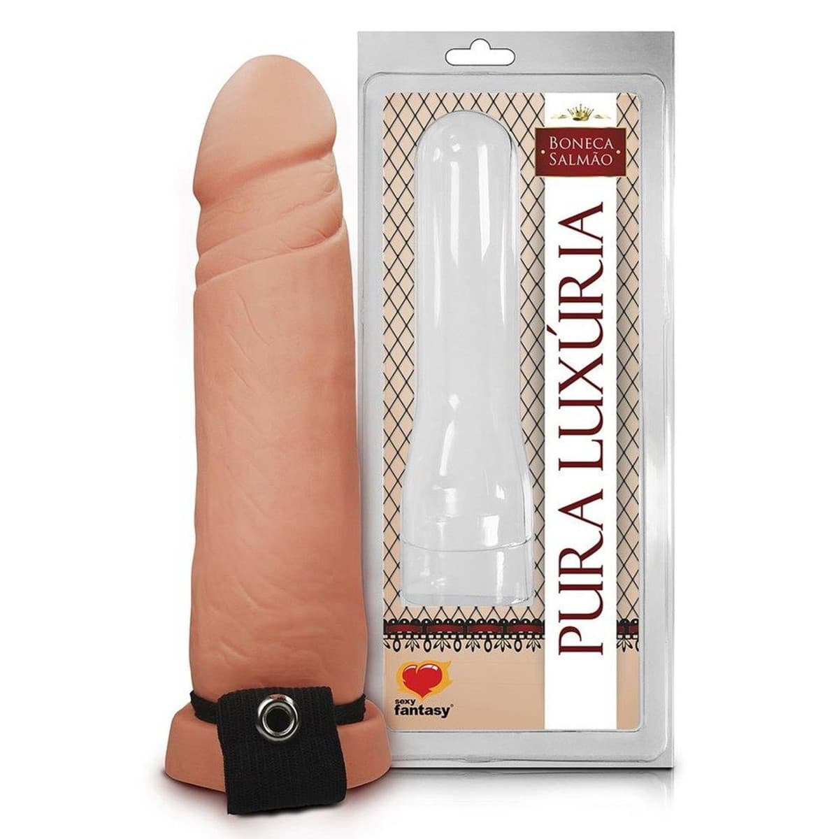 Capa Peniana Realística 16,8 X 4,6cm