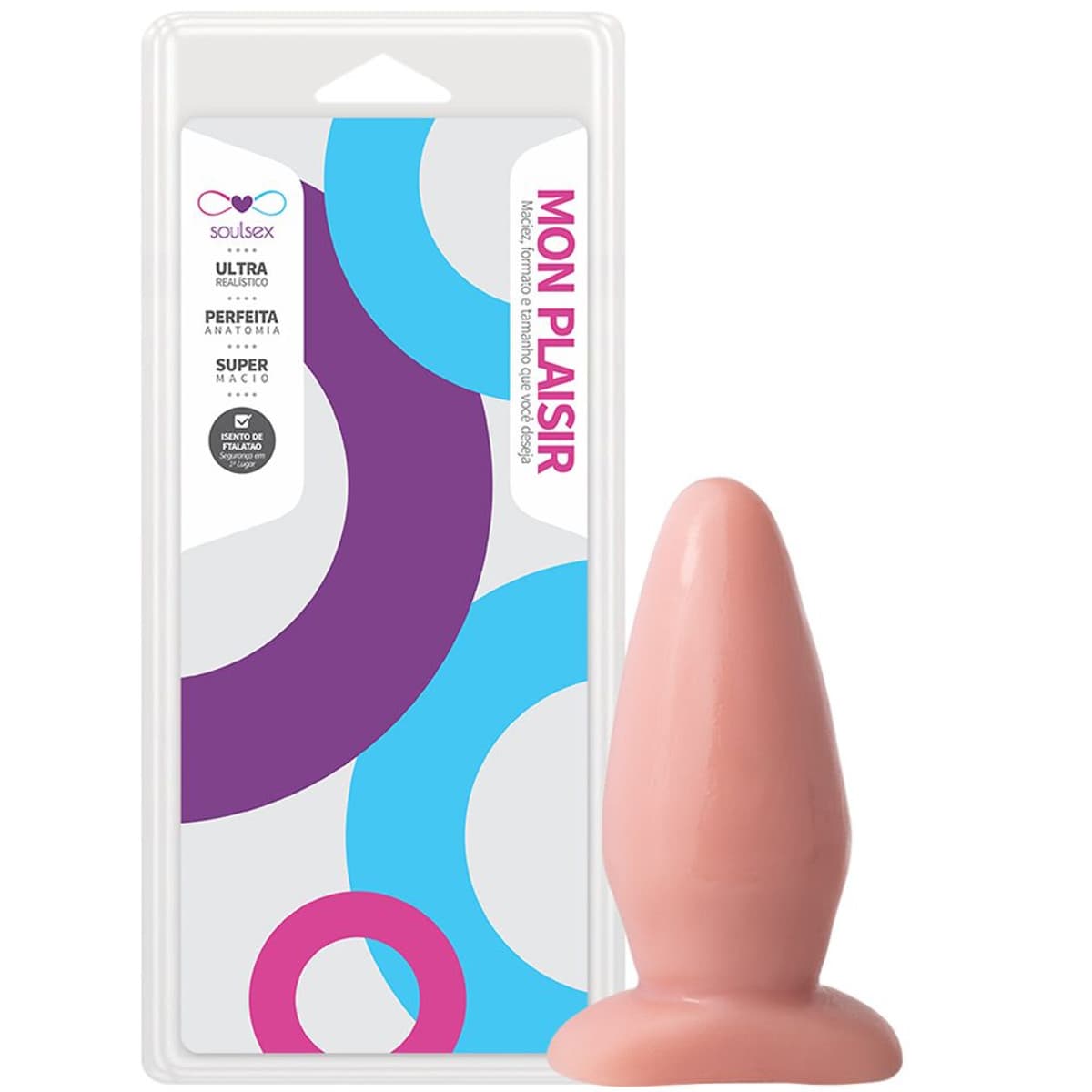 Plug Anal Maciço 14 X 5,4cm