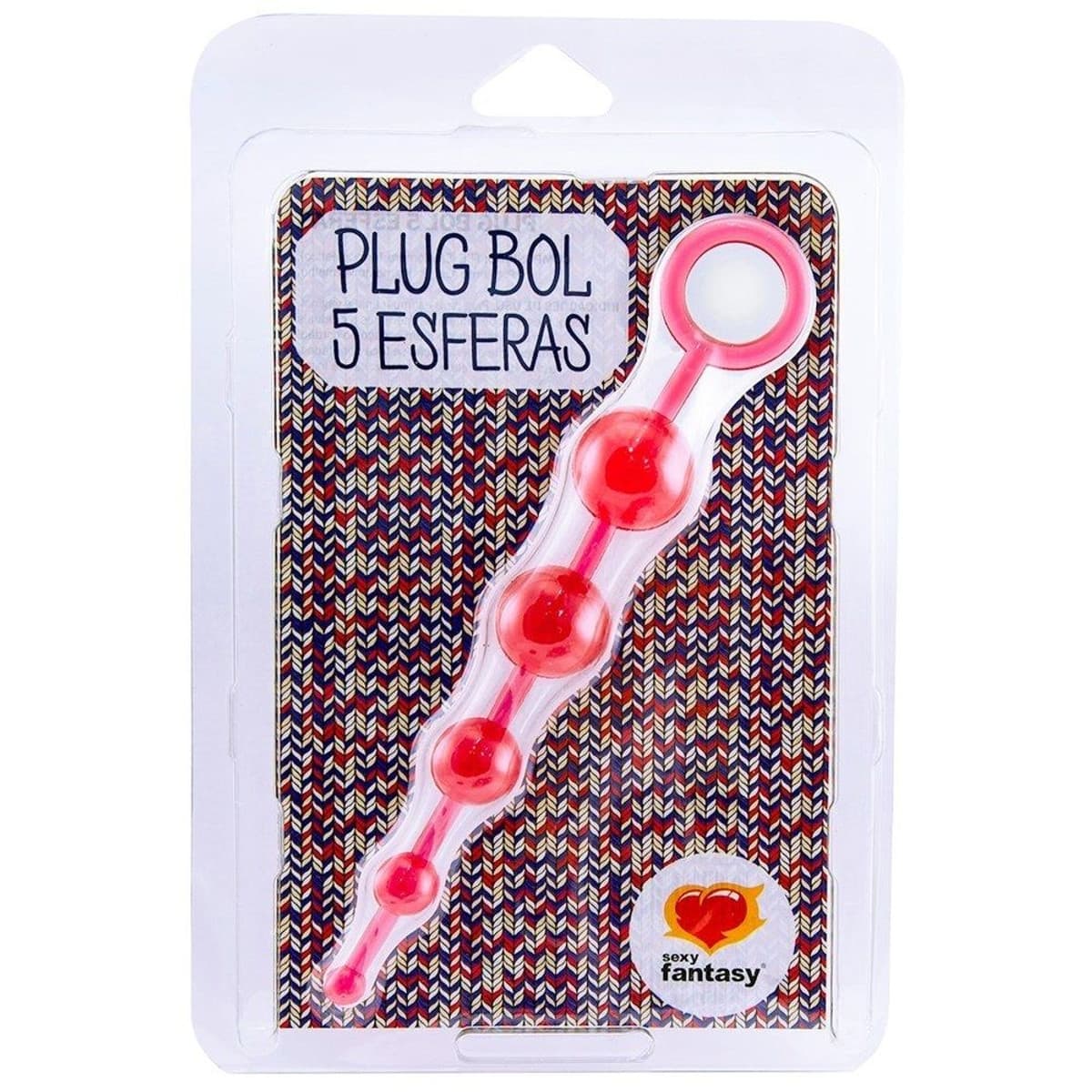 Plug Bol 05 Esferas - detalhe