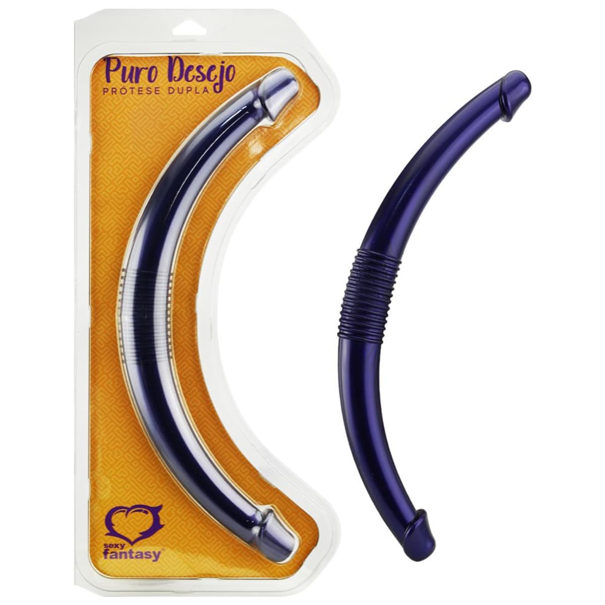 Prótese Maciça Dupla Puro Desejo