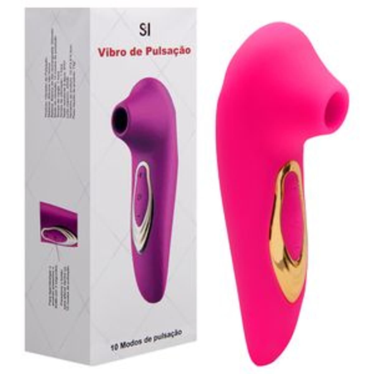 Vibrador De Pulsação Low 5 Modos Sexy Import