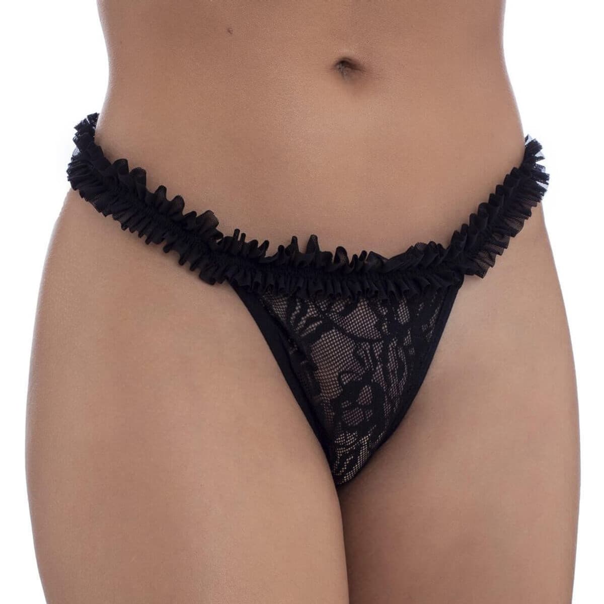 Calcinha Fio Strass Sexy - detalhe