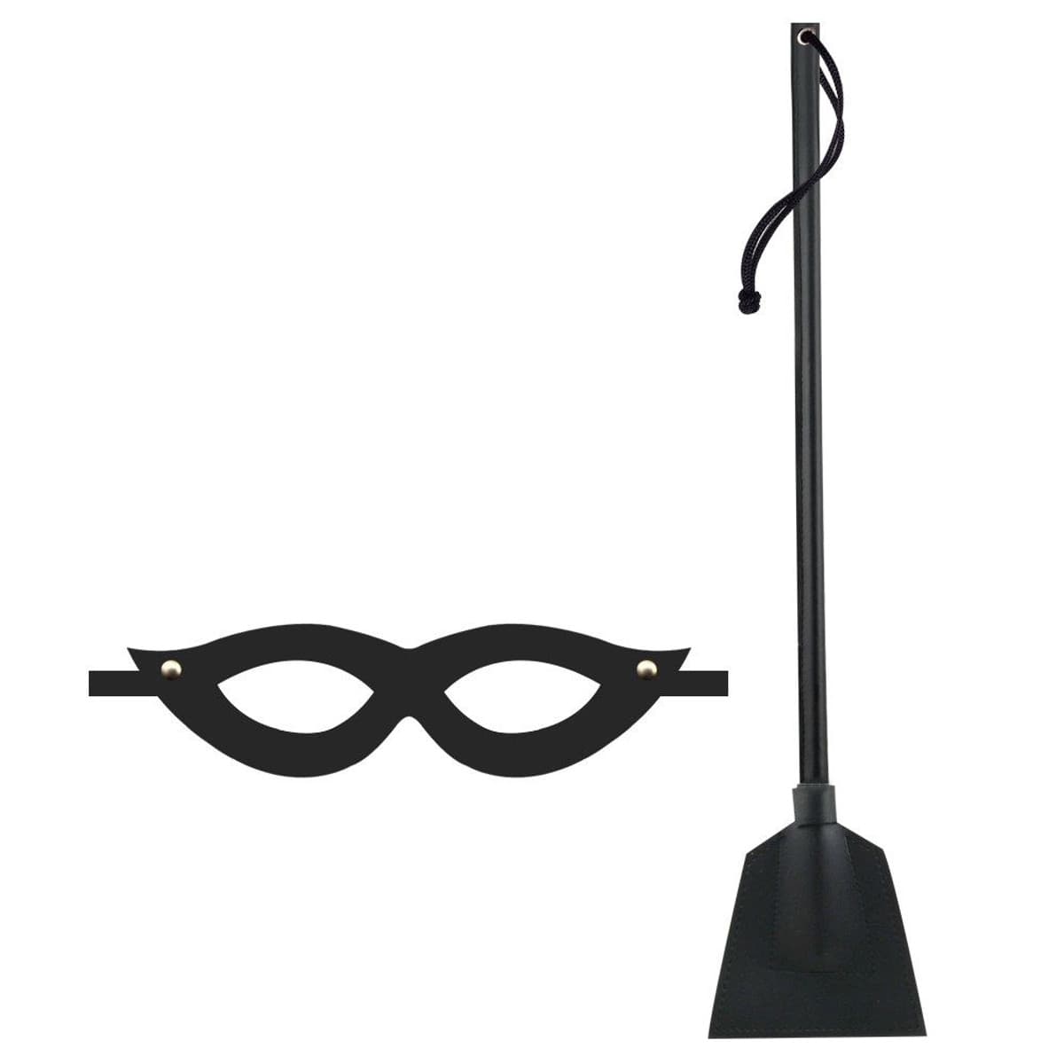 Kit Tiazinha Máscara E Chibata