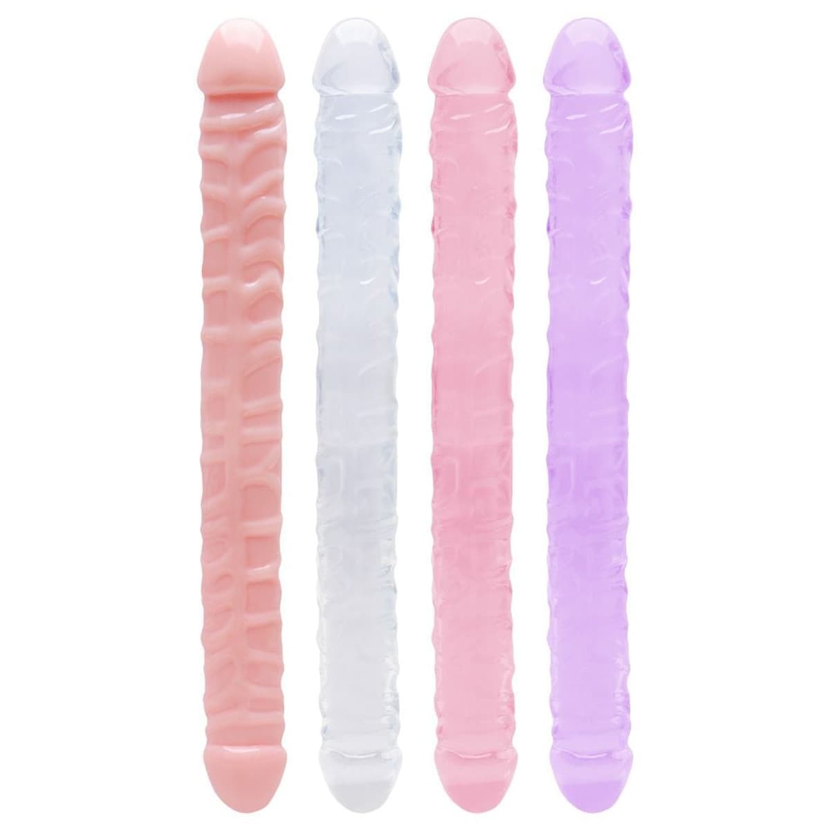 Pênis Realístico Duplo Maciço 33 X 3,2Cm Sexy Import - detalhe