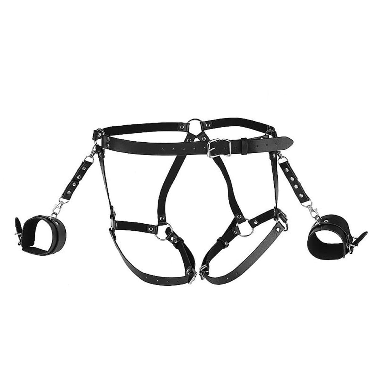 Kit Harness Cinta Algema Pulso Sexy Import - detalhe