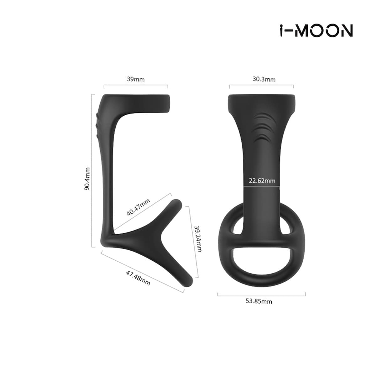 Anel Peniano com Anel de Escroto - I-MOON - detalhe