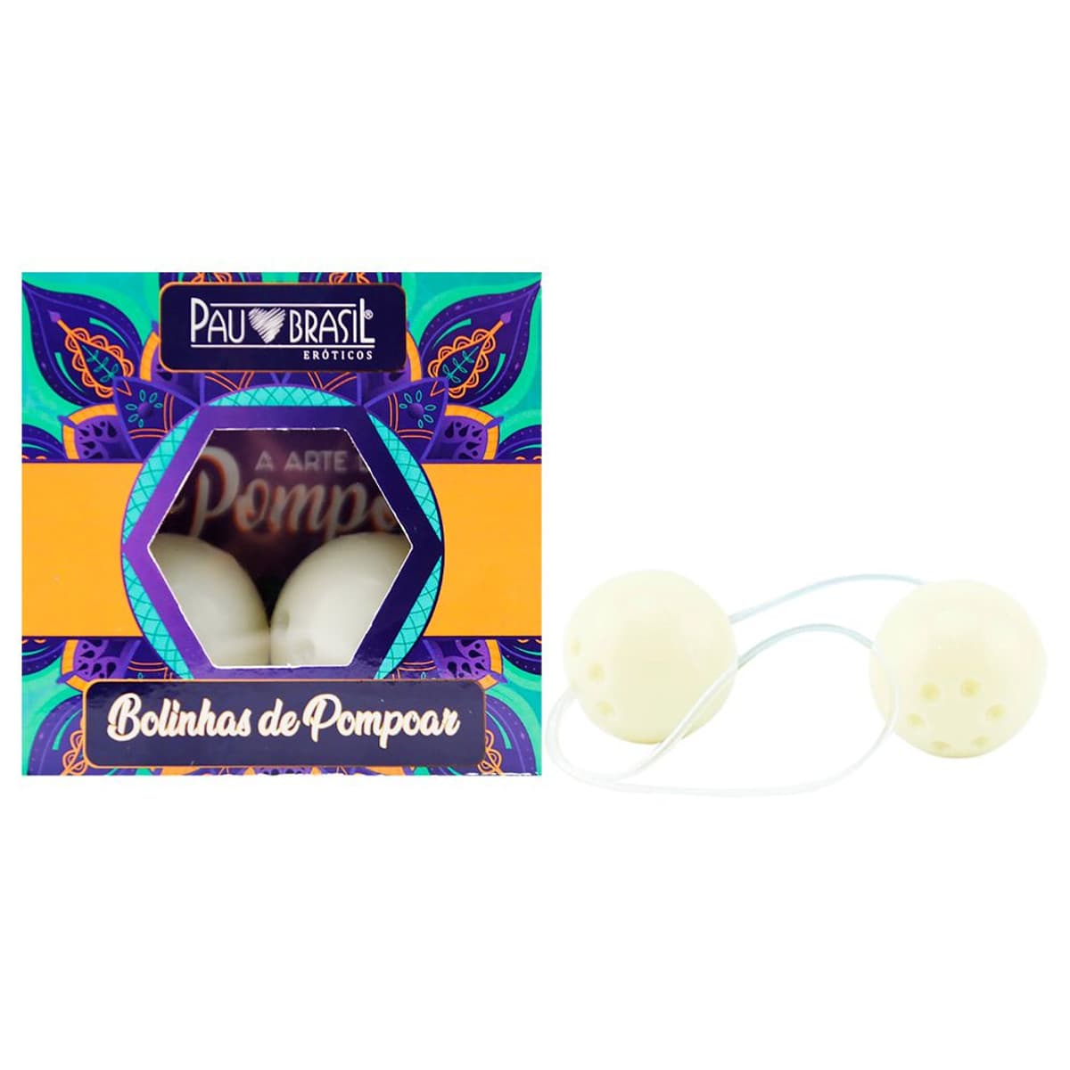 Kit Bolinha De Pompoar 02 Unidades