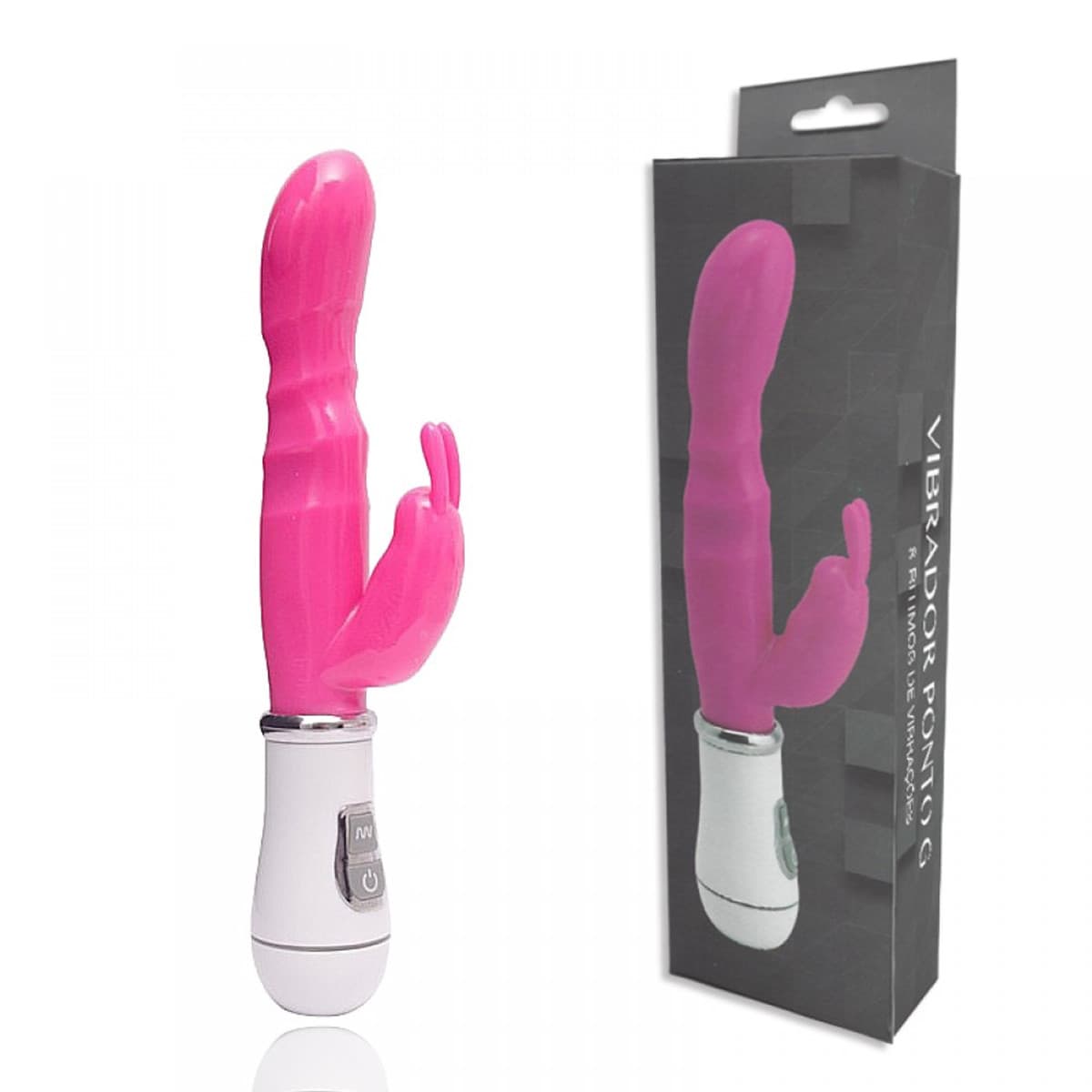 Vibrador Ponto G Recarregavél You Vibe com 8 Vibrações e Estimulador Clitoriano - detalhe