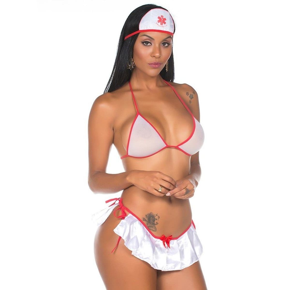 Kit Mini Fantasia Enfermeira